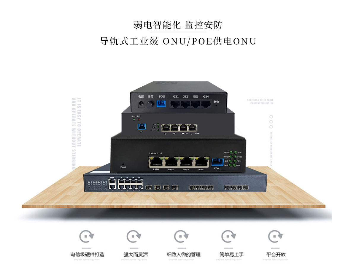 弱電智能化、監控安防OLT